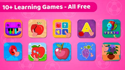 Скриншот 1: Детские развивающие игры для дошкольников
