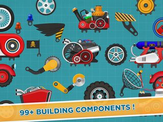 Captura 17: Juego de creación de vehículos y carreras para niños