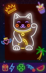Screenshot 22: Glow Doodle Art - Color & Draw