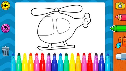 Screenshot 3: Vehicles Coloring for Kids: Trucks & Cars Game