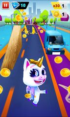Screenshot 1: Unicorn Runner 2. Magical Run