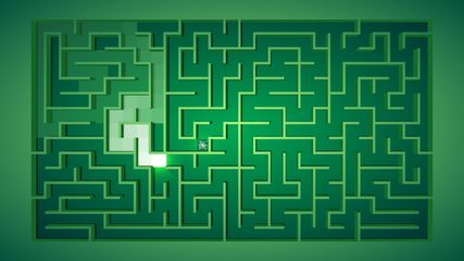 Screenshot 1: Maze: Endless and Simple