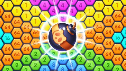Captura 3: Juego de rompecabezas de combinación de números hexagonales