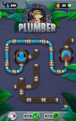 Screenshot 11: Water flow - Connect the pipes