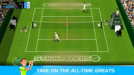 Captura 2: Stick Tennis