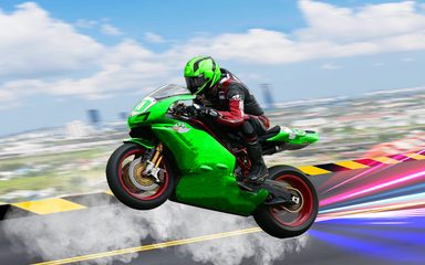 Screenshot 8: Mega Ramp Bike Stunt Games 3D