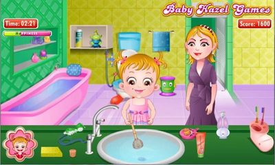 Скриншот 11: Гигиена в ванной с Baby Hazel