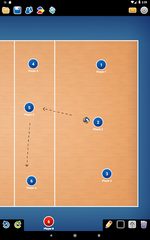 Screenshot 12: Coach Tactic Board: Volley