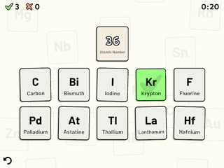 Screenshot 17: Periodic Table Quiz
