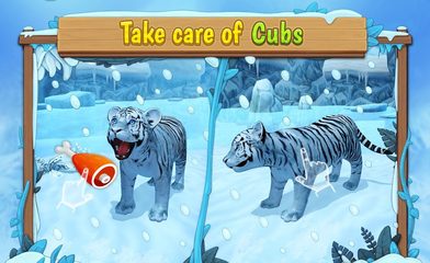 Screenshot 5: White Tiger Family Sim Online - Animal Simulator