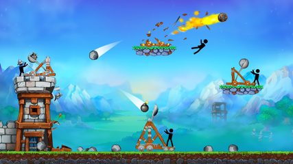 Screenshot 22: The Catapult - Stick man Throw