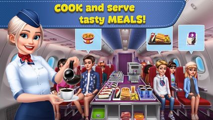 Screenshot 3: Airplane Chefs - Cooking Game