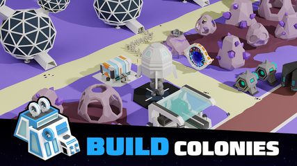Screenshot 1: Space Colony: Idle Click Miner