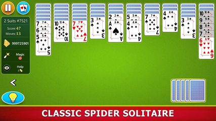 Captura 1: Spider Solitaire Mobile