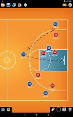 Captura 7: Pizarra Táctica de Baloncesto