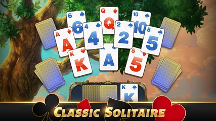 Screenshot 1: Emerland Solitaire 2 Card Game