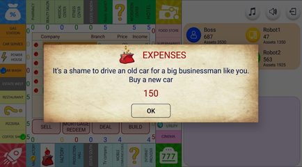 Screenshot 4: Monopolist Business Dice Board