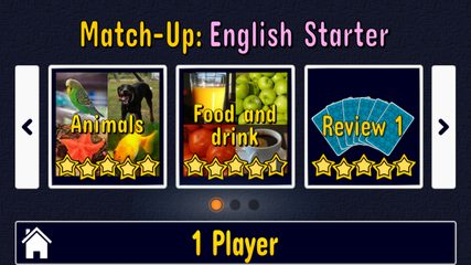 Captura 4: Empareja y aprende palabras en inglés