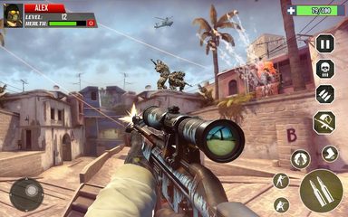 Screenshot 2: Gun Shooting Games 3 d Sniper