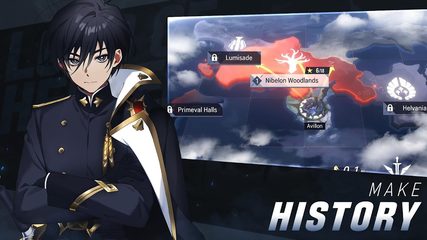 Screenshot 1: Lord of Heroes: anime games