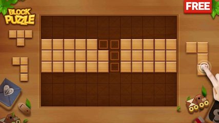 Captura 7: Juego de Puzzle con Bloques de Madera