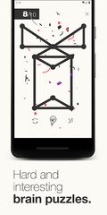 Screenshot 3: 1Line & dots. Puzzle game.