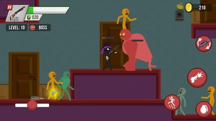 Captura 4: Stickman contra Zombis