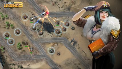 Screenshot 1: Defense Legend 3: Future War