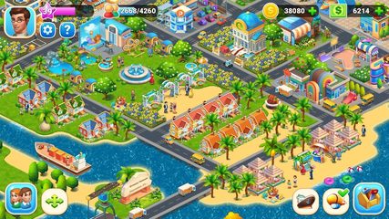 Captura 22: Aventura en la construcción de la ciudad y la granja