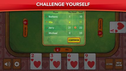 Screenshot 23: Hearts - Card Game Classic