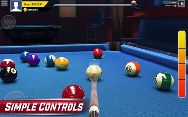 Скриншот 2: 3D Онлайн Игра в Пул