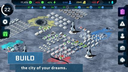 Screenshot 1: Pantenite Space Colony