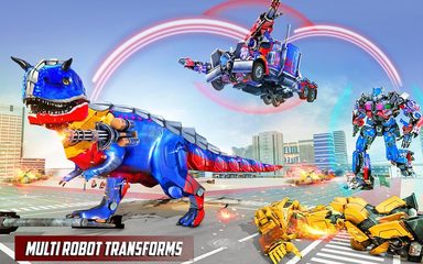 Screenshot 9: Police Truck Robot Game – Dino