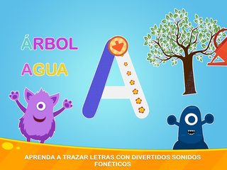 Captura 16: Trazar el Alfabeto y Números en Español