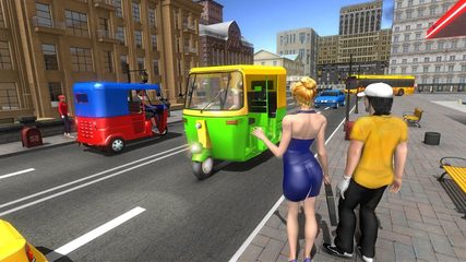 Screenshot 9: Modern Rickshaw Driving Games