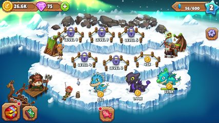 Screenshot 6: Idle Dragon Empire: tap vikings, train dragons