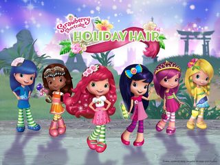 Screenshot 11: Strawberry Shortcake Holiday Hair