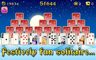 Captura 16: Solitario Tri-Picos Navideño