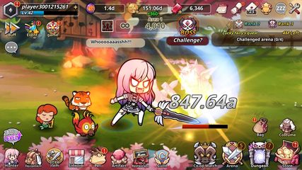 Screenshot 2: Pow Pow Dungeon : Idle