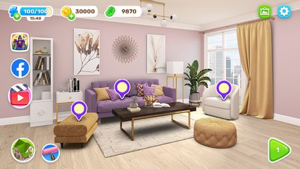 Captura 17: Casa de colores - Transformación de diseño