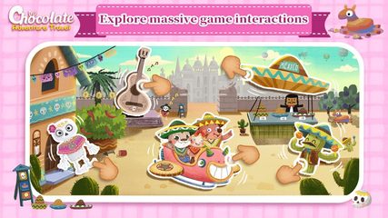 Captura 3: Aventura de Viaje con Chocolate