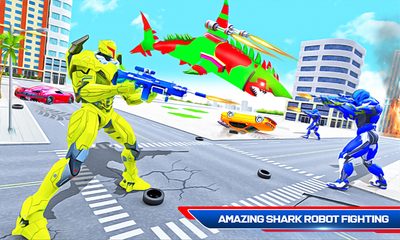 Screenshot 2: Robot Shark Attack: Transform Robot Shark Games