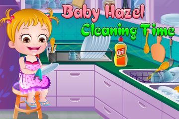 Screenshot 8: Baby Hazel Cleaning Time