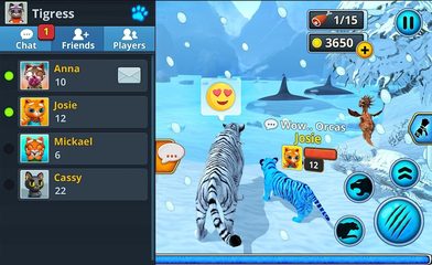 Screenshot 8: White Tiger Family Sim Online - Animal Simulator