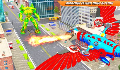 Screenshot 7: Dino Transform Robot Car Game