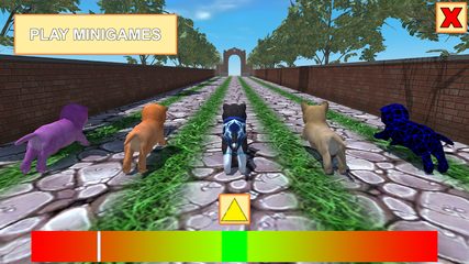 Captura 9: Cuidado de cachorro virtual 3D