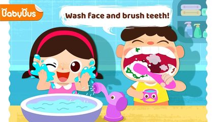 Screenshot 1: Baby Panda Care: Daily Habits