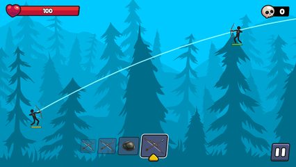 Скриншот 17: Стикмен Битва: Казуальная игра лучника