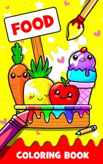 Screenshot 9: Fruits Coloring book & Food Drawing book Kids Free