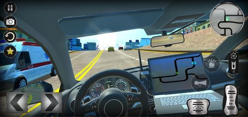 Screenshot 7: Police Car Drift شرطة الهجوله